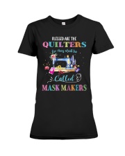 Blessed are the Quilters - called Mask Makers Premium Fit Ladies Tee tile