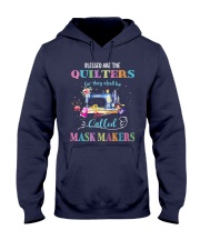 Blessed are the Quilters - called Mask Makers Hooded Sweatshirt tile