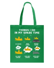 Canoeing Tote Bag tile