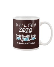 Quilter quarantine 2020 Mug tile