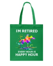 Horse riding Tote Bag tile
