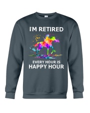 Horse riding Crewneck Sweatshirt tile