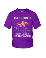 Horse riding Youth T-Shirt tile