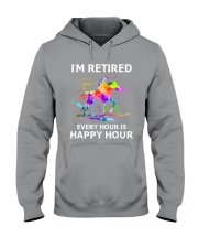Horse riding Hooded Sweatshirt tile