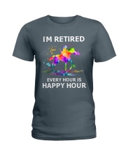 Horse riding Ladies T-Shirt tile