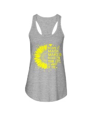 I became a mask maker Ladies Flowy Tank tile