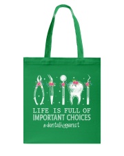 Dental Hygienist Tote Bag tile