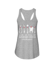 Dental Hygienist Ladies Flowy Tank tile