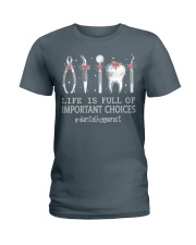 Dental Hygienist Ladies T-Shirt tile
