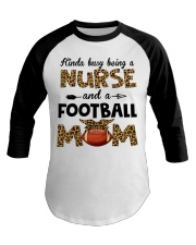 football mom Baseball Tee front