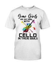 Cello girl Premium Fit Mens Tee tile