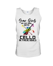 Cello girl Unisex Tank tile