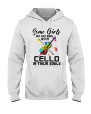 Cello girl Hooded Sweatshirt tile
