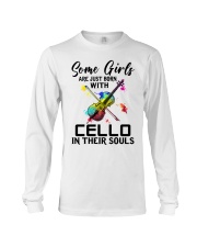 Cello girl Long Sleeve Tee tile