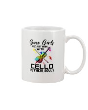 Cello girl Mug tile