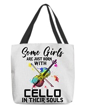Cello girl All-Over Tote tile