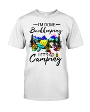Bookkeeping Camping Classic T-Shirt tile