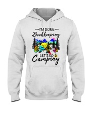Bookkeeping Camping Hooded Sweatshirt tile
