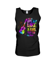 Guitar Unisex Tank tile