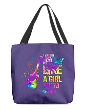 Guitar All-Over Tote tile