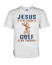 golf V-Neck T-Shirt tile