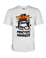 Practice Manager V-Neck T-Shirt tile