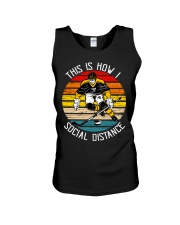 Hockey vintage Unisex Tank tile