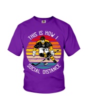 Hockey vintage Youth T-Shirt tile