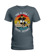 Hockey vintage Ladies T-Shirt tile