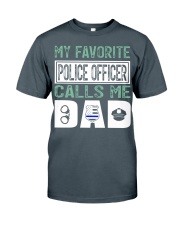 Police Officer Dad Classic T-Shirt tile