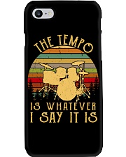 The tempo is whatever i say it is Phone Case tile