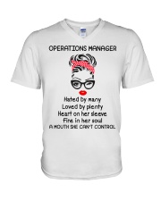 Operations Manager V-Neck T-Shirt tile