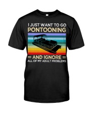 I just want to go pontooning Premium Fit Mens Tee tile