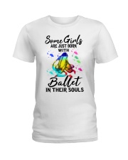 Ballet girl Ladies T-Shirt tile