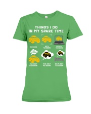 Mud Bogging Premium Fit Ladies Tee tile