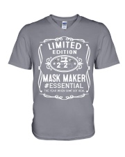 Mask maker essential V-Neck T-Shirt tile