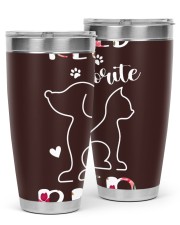 Rescued is my favorite breed 30oz Tumbler tile