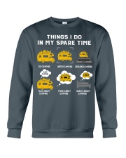 camping Crewneck Sweatshirt tile