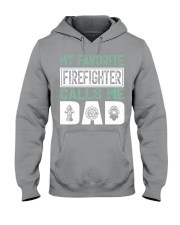 Firefighter Dad Hooded Sweatshirt tile