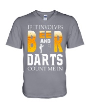 Darts V-Neck T-Shirt tile