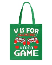 Valentine video game Tote Bag tile