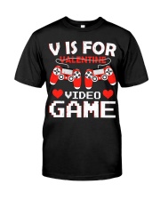 Valentine video game Classic T-Shirt front