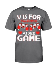 Valentine video game Premium Fit Mens Tee tile