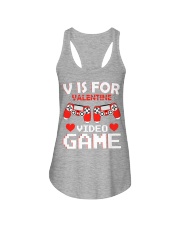 Valentine video game Ladies Flowy Tank tile