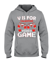 Valentine video game Hooded Sweatshirt tile
