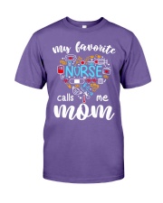 My favorite Nurse calls me Mom Premium Fit Mens Tee tile