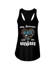 My favorite Nurse calls me Mom Ladies Flowy Tank tile