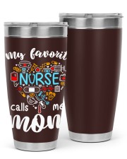 My favorite Nurse calls me Mom 30oz Tumbler tile