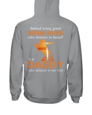 Behind every great softball player is a daddy Hooded Sweatshirt tile