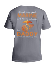 Marine V-Neck T-Shirt tile